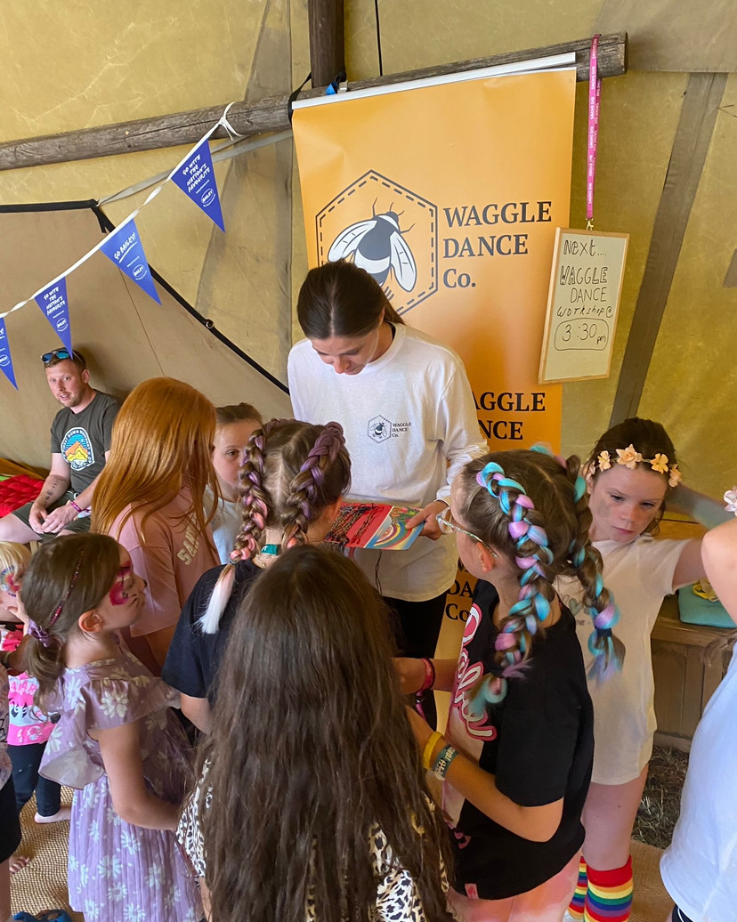 Jessica's Fundraising page for Waggle Dance!